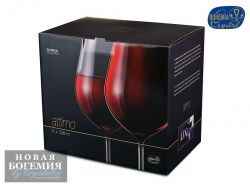 Набор бокалов для вина Аттимо (Attimo) 250мл, Гладкие, бесцветные (6 штук) 